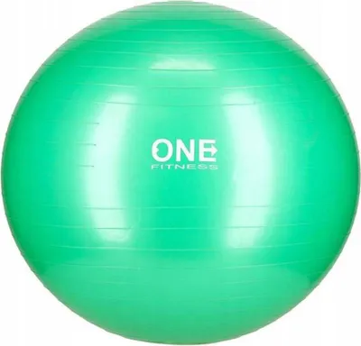 Image de Gb10 65 Cm Green Gym Ball 10 Ballon De Gymnastique One Fitness