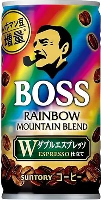 Produktbild von Suntory | Kaffee Boss Rainbow Mountain Blend - 185ml - Mit Milch Und Zucker - - Enthält Laktose