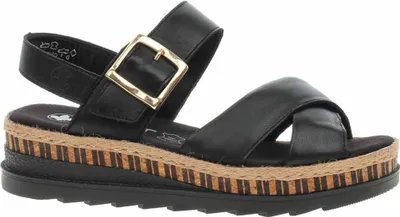 Produktbild von Rieker Sandalen Plat  Sandalen Plat - Zwart - Maat 40