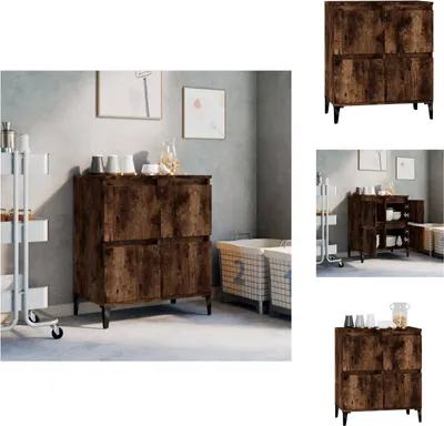 Produktbild von vidaXL Sideboard Räuchereiche 60x35x70 cm Holzwerkstoff -  Sideboards