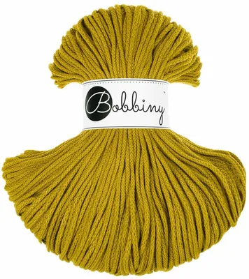 Image de Bobines Cordon macramé Junior 3mm Spicy Yellow - 1 pc