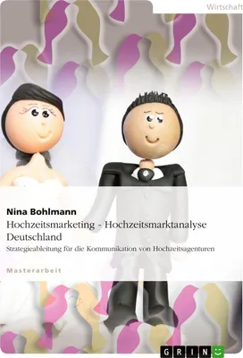 Produktbild von Hochzeitsmarketing - Hochzeitsmarktanalyse Deutschland