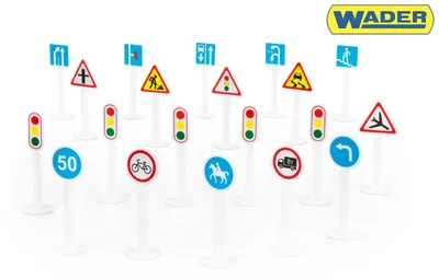 Produktbild von Verkehrszeichenset  20 Teile
