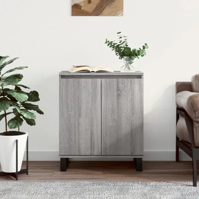 Produktbild von vidaXL Sideboard Grau Sonoma 60x35x70 cm Holzwerkstoff