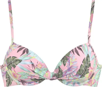 Produktbild von s.Oliver Bügel-Bikini-Top Azalea rosa-bedruckt Größe 34 Cup D