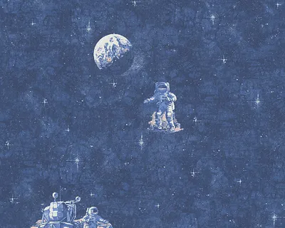 Produktbild von A.S. Création Papiertapete Boys & Girls 5 blau 10,05 m x 0,53 m 304891