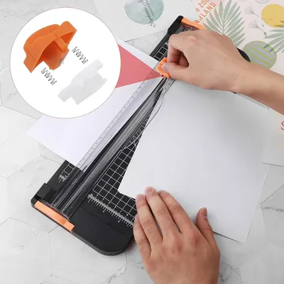 Produktbild von Papiermesser 2-Klingen 12 Zoll Sicherheitsschutz