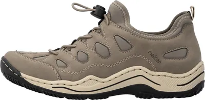Immagine prodotto di Scarpe da donna Rieker, mocassini, comode, sportive, con lacci, color marrone, per il tempo libero