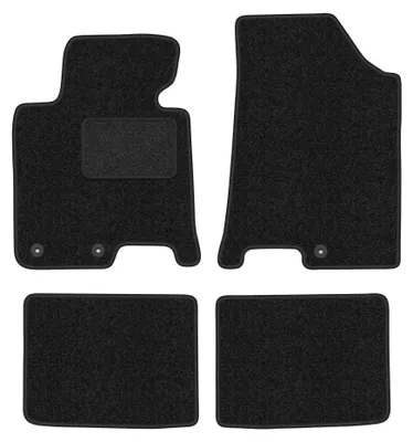 Immagine prodotto di Tappetini in moquette per Hyundai i40 2011- (station wagon/berlina) – set 4 pezzi, antracite, su misura – Wielganizator ANTHRA
