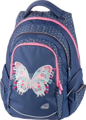 Immagine prodotto di walker 42023-072 Zaino scuola Fame Magic Butterfly - blu scuro