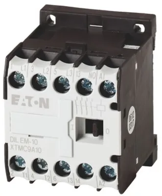 Obrázok produktu pre Stýkač 9A 3P 42V AC 1NO 0R DILEM-10(42V50HZ,48V60HZ) 051782