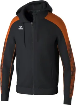 Produktbild von Erima Evo Star Trainingsjacke Mit Kapuze Herren - Schwarz / Orange