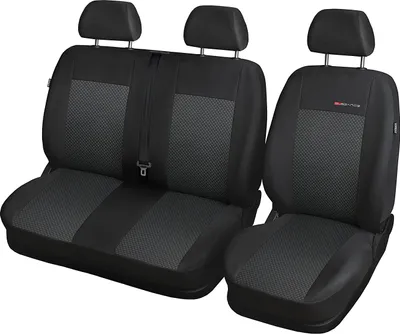 Produktbild von Universal Sitzbezüge Set für 2 Einzelsitze und 1 Doppelsitz P3 im ELEGANCE Design für Transporter