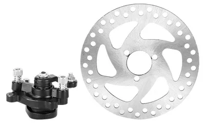 Obrázek produktu pro Sada brzdových kotoučů pro mini-koloběžku, 140 mm - zadní kotoučová brzda s brzdovým třmenem