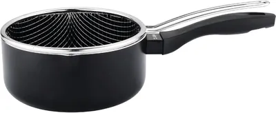 Produktbild von Frittierpfanne Aluminium, 16 cm, 1,61 L, Antihaftbeschichtung, für alle Herdarten