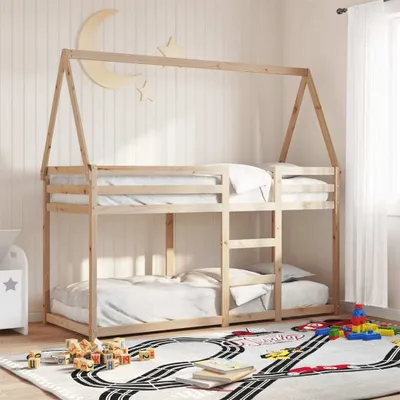Image de Maison Exclusive - Lit superposé sans matelas 80x200 cm bois de pin massif