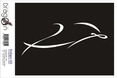 Produktbild von Aufkleber / Autoaufkleber - JDM / Die cut / Auto / OEM - Delfin - 210x80 mm pink - Heckscheibe / Heckscheibenaufkleber