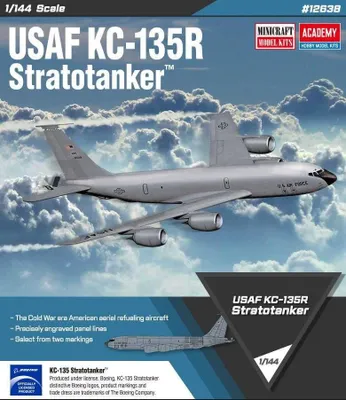 Obrázok produktu pre Stavebnica lietadla 12638 - USAF KC-135R Stratotanker (1:144)