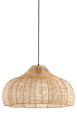 Image de Light & Living - abat-jour - Tonoda - naturel - textile - Ø 60cm - E27 - 3907508
