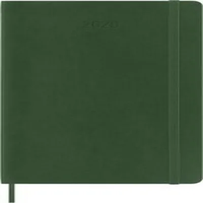 Image de MOLESKINE Agenda / organiseur 2026 semaines L/A5 couverture souple vert