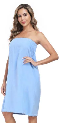 Immagine prodotto di Kilt da sauna in cotone blu con fascia elastica