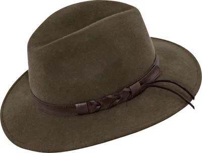 Produktbild von Lodenhut Rollhut Uni (Khaki) Größe 60