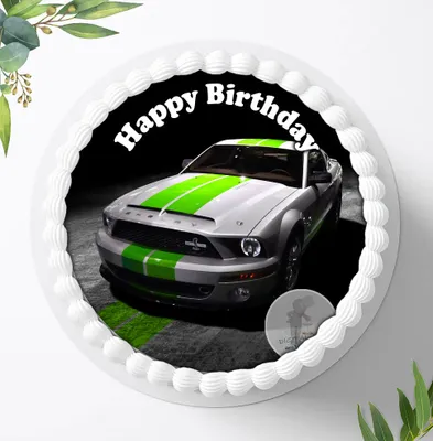 Produktbild von Für die Geburtstags Torte ein Tortenaufleger, Zuckerbild mit dem Motiv: Fahrzeuge, Essbares Foto für Torten, Fondant, Ø 20cm, 0880c