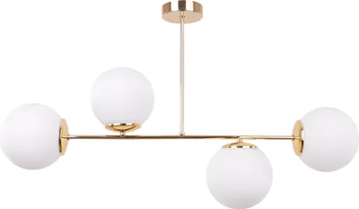 Obrázok produktu pre Zlatá závesná lampa v štýle loft – elegantný stropný luster v glamour štýle