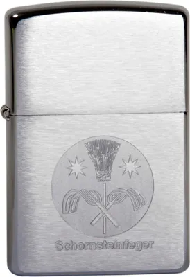 Produktbild von ZIPPO chr. geb. grav. "Schornsteinfeger" 1100097