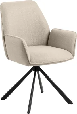 Produktbild von Actona Glenda, Gepolsterter Sitz, Stoff, Beige, Gepolsterte Rückenlehne, Stoff, Beige