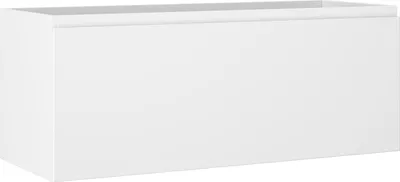 Produktbild von Mexen Orio Badezimmerschrank 120 cm, 1 Schublade, weiß matt - 91A10-12047-1-BF01
