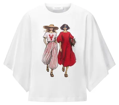Produktbild von Rich & Royal (4) Wide Fit T-Shirt with Dolman Sleeve 100 100 XS