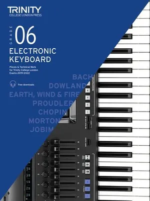 Obrázok produktu pre Trinity College London Electronic Keyboard Exam Pieces & Technical Work From 2019: Grade 6