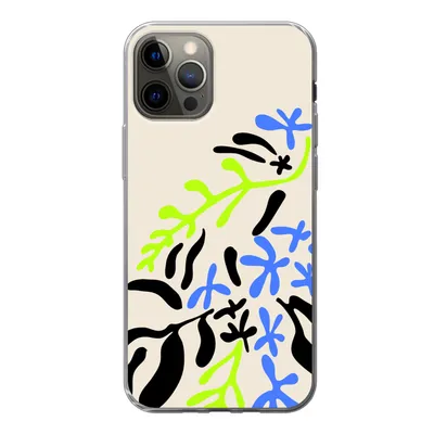 Produktbild von MuchoWow® Handyhülle Schutzhülle Hülle für iPhone 13 Pro Blatt - Abstrakt - Muster Silikon Softcase Handy Hülle - Handy-Tasche