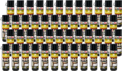 Produktbild von Isolbau 2K Montageschaum B2 Zargenschaum - 48 x 400 ml Premium PolyurethanSchnellschaum für Türen, Fenster, Dämmung & Montage