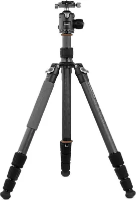 Produktbild von Omegon Pro 32mm Carbon-Dreibeinstativ inkl. Kugelkopf