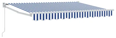 Immagine prodotto di Tenda retrattile Blu e Bianco 3 x 2 m