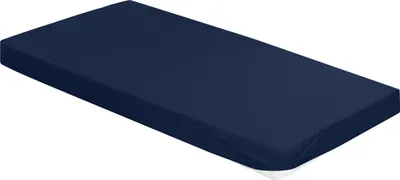 Produktbild von Irisette GmbH & Co. KG Kuschel-Jersey Spannbetttuch Vesuv 0012 Farbe jeans Größe 100x200cm