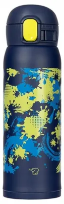 Obrázek produktu pro Termohrnek Zojirushi SM-WM48-AD z nerezové oceli 0,48 l, tmavě modro-žlutý