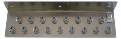 Obrázek produktu pro Televes 401107, HF, F-typ, F-typ, Samice, Samice, Metalická