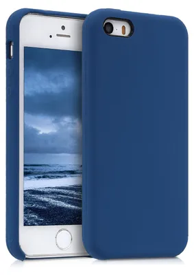 Produktbild von kwmobile 42766.17, Hauthülle, Apple, iPhone SE/5/5S, 10,2 cm (4"), Blau