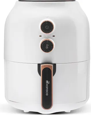 Produktbild von Karaca Multifry Weiß Heißluftfritteuse Ölfreie Fritteuse, 1300 Watt