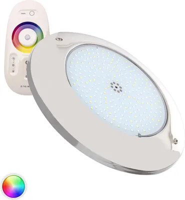 Produktbild von LED Poolstrahler Aufbau RGBW tauchfähig 12V DC IP68 Rostfreier Edelstahl 20W XtraPool Ja RGBW