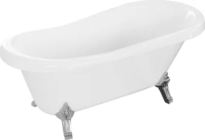 Obrázok produktu pre Mexen Retro voľne stojaca vaňa 150 x 73 cm, biela, chromové nožičky - 53251507300-00