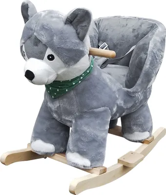 Produktbild von MamaLoes Husky Henry Schaukeltier