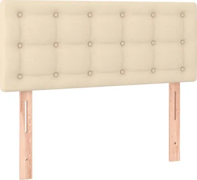 Immagine prodotto di vidaXL Testiera Crema 90x5x78/88 cm Tessuto