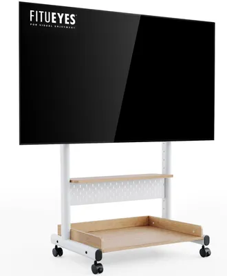 Produktbild von TV Ständer Rollbar 40-85 Zoll VESA 600x400mm Weiß