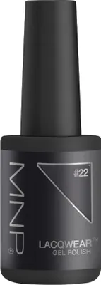 Produktbild von Mesauda Lacqwear Gel Polish 22 Black Out 10ml  - semipermanenter Nagellack