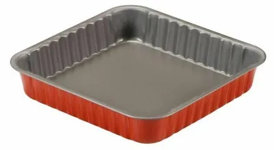 Produktbild von Guardini Quadratische Kuchenform Farbe: rot