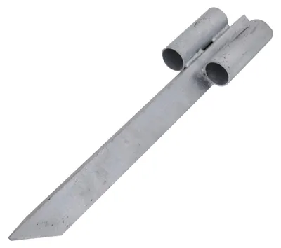 Produktbild von Erdhülse 60 cm lang zum Einschlagen für Zaunmontage in unbefestigtem Boden